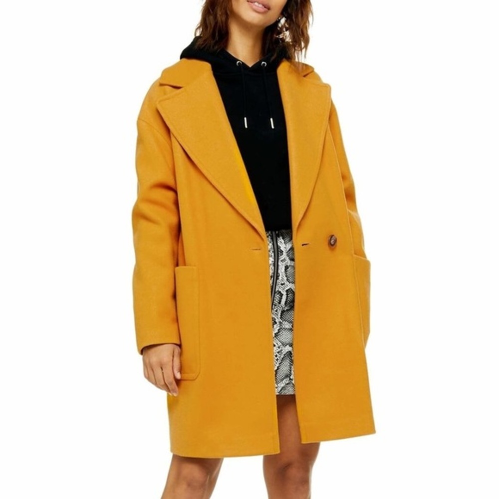 TOPSHOP CARLY OVERSIZED COAT NWT - Picture 8 of 11